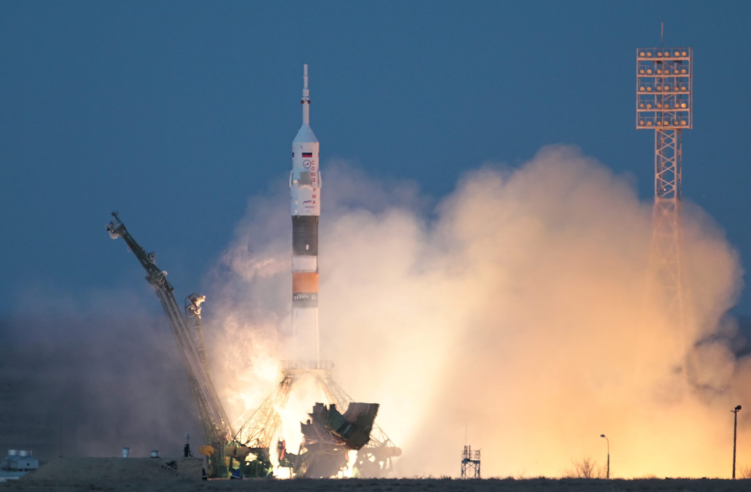 Корабът ”Союз” излетя успешно към МКС