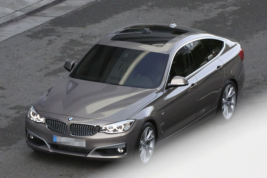 Хванаха BMW Серия 3 GT без маскировка