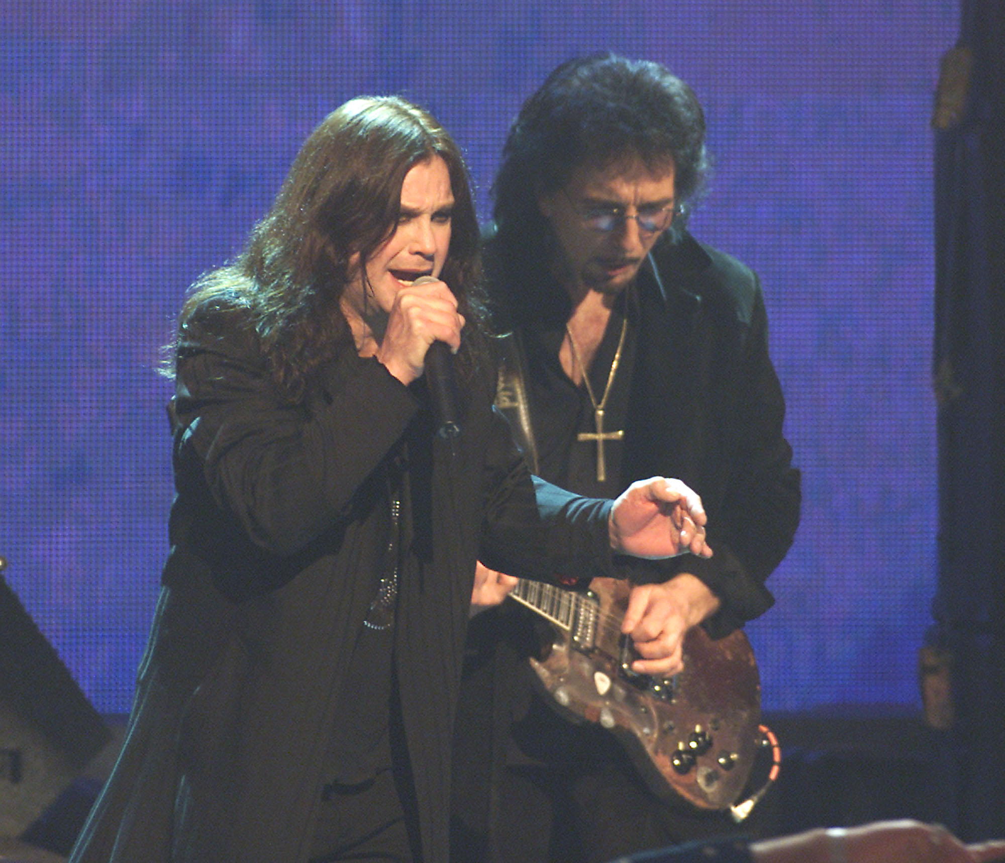 Ози Озборн и Тони Айоми от Black Sabbath