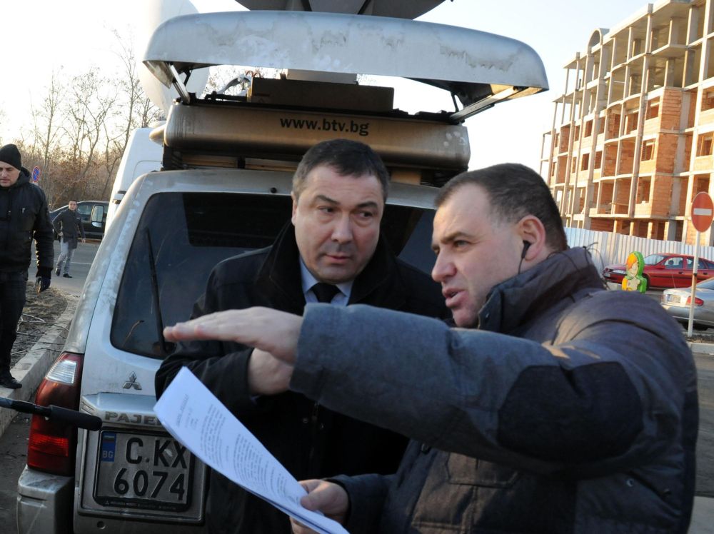 Земеделският министър Мирослав Найденов и кметът на Несебър Николай Димитров