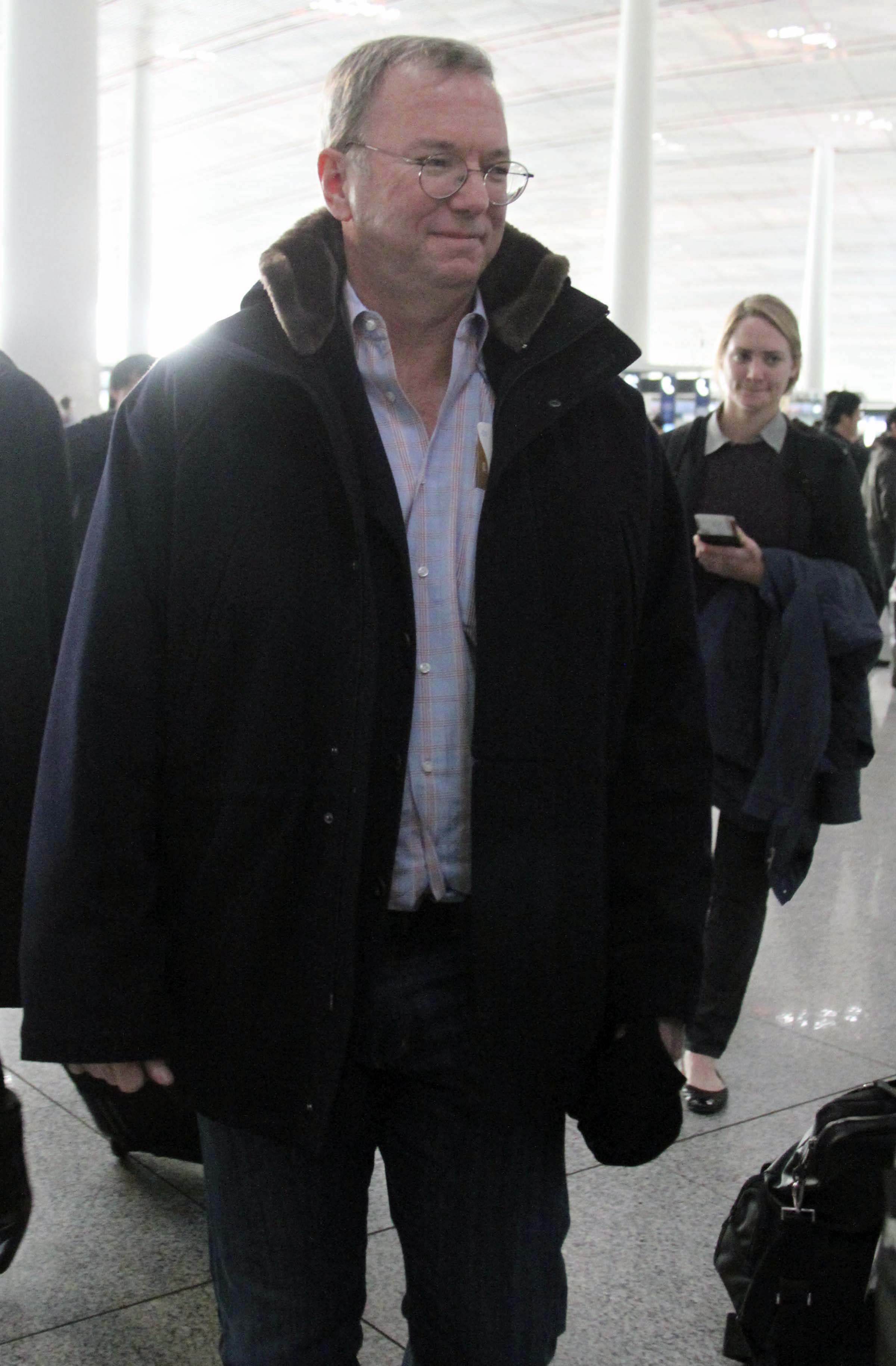 Ерик Шмид пристигна в Северна Корея