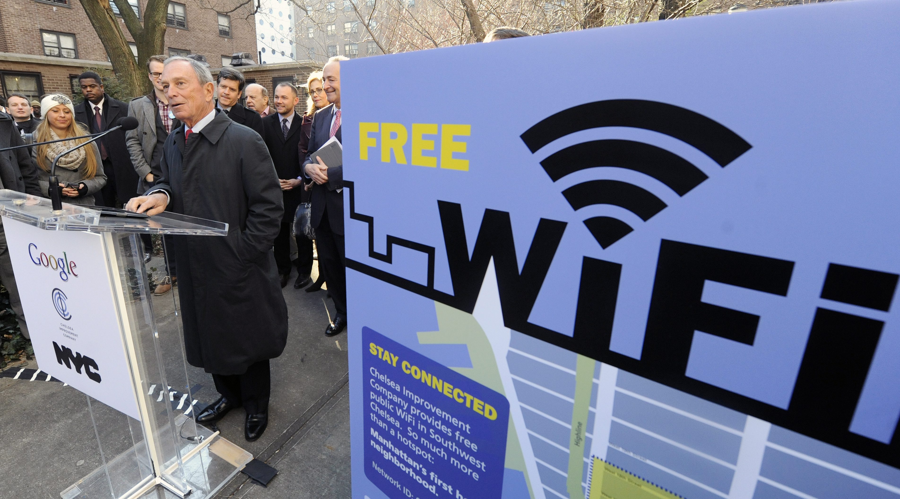 Google пуска безплатен WiFi в квартал на Ню Йорк
