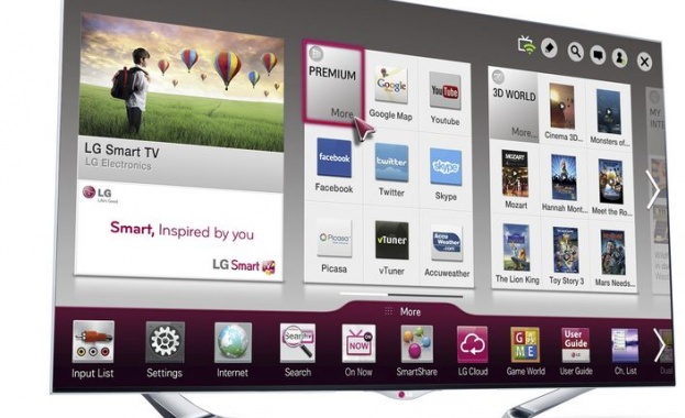 LG показва новата серия CINEMA 3D Smart TV