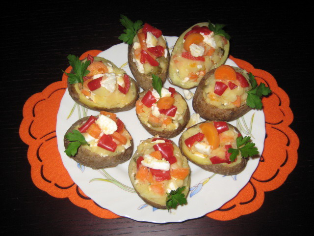 Пълнени картофи
