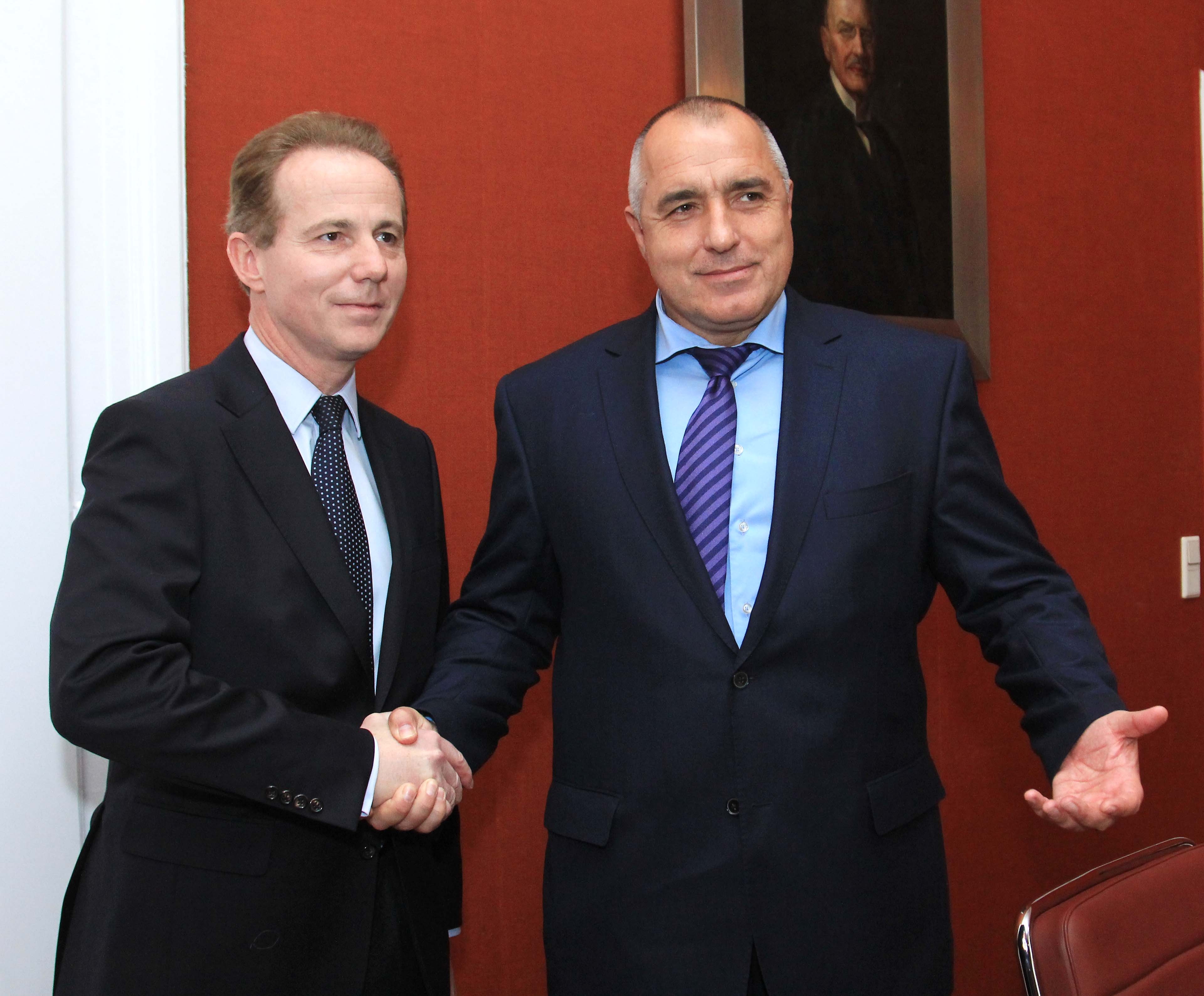 Премиерът Бойко Борисов се срещна с председателя на Съюза на индустриалците в Австрия Георг Капш