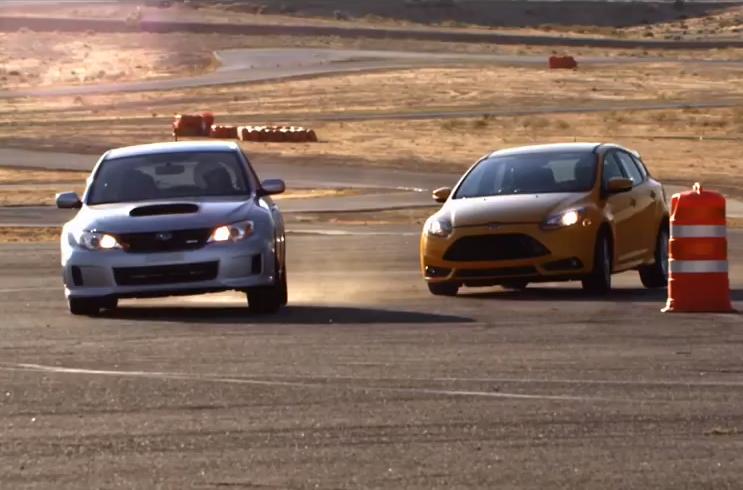 Focus ST се изправя срещу Subaru WRX (видео)