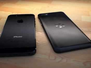 Новият Blackberry 10L - копие на iPhone 5?