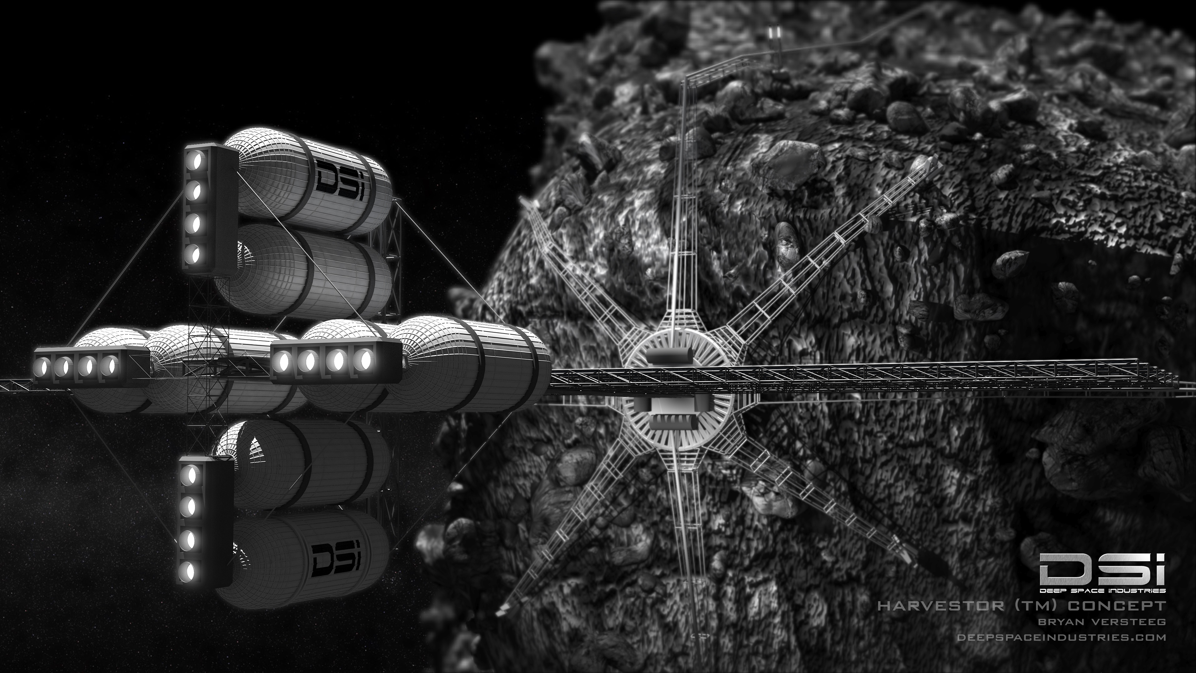 Deep Space Industries ще добива ресурси от астероиди