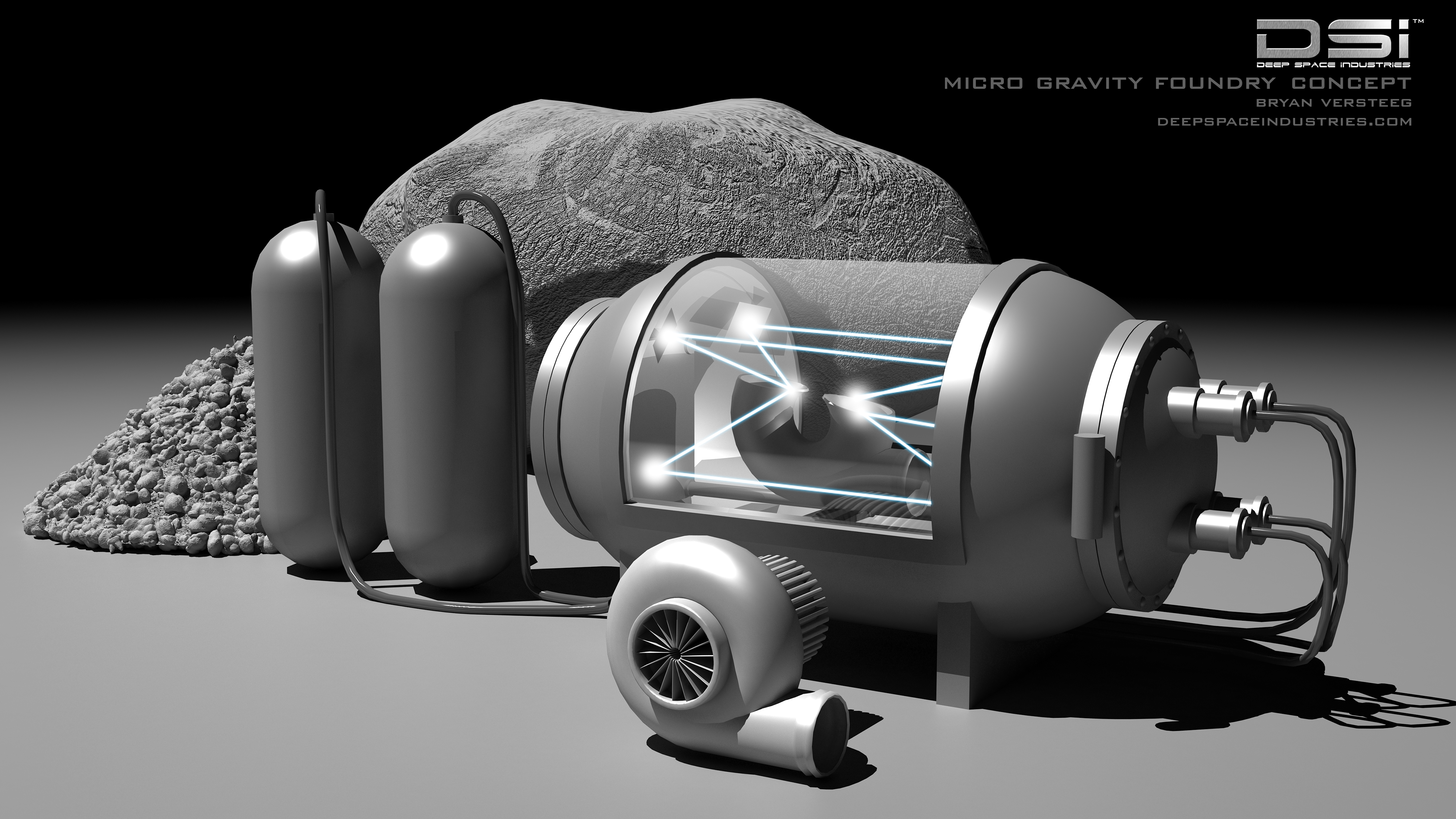 Deep Space Industries ще добива ресурси от астероиди