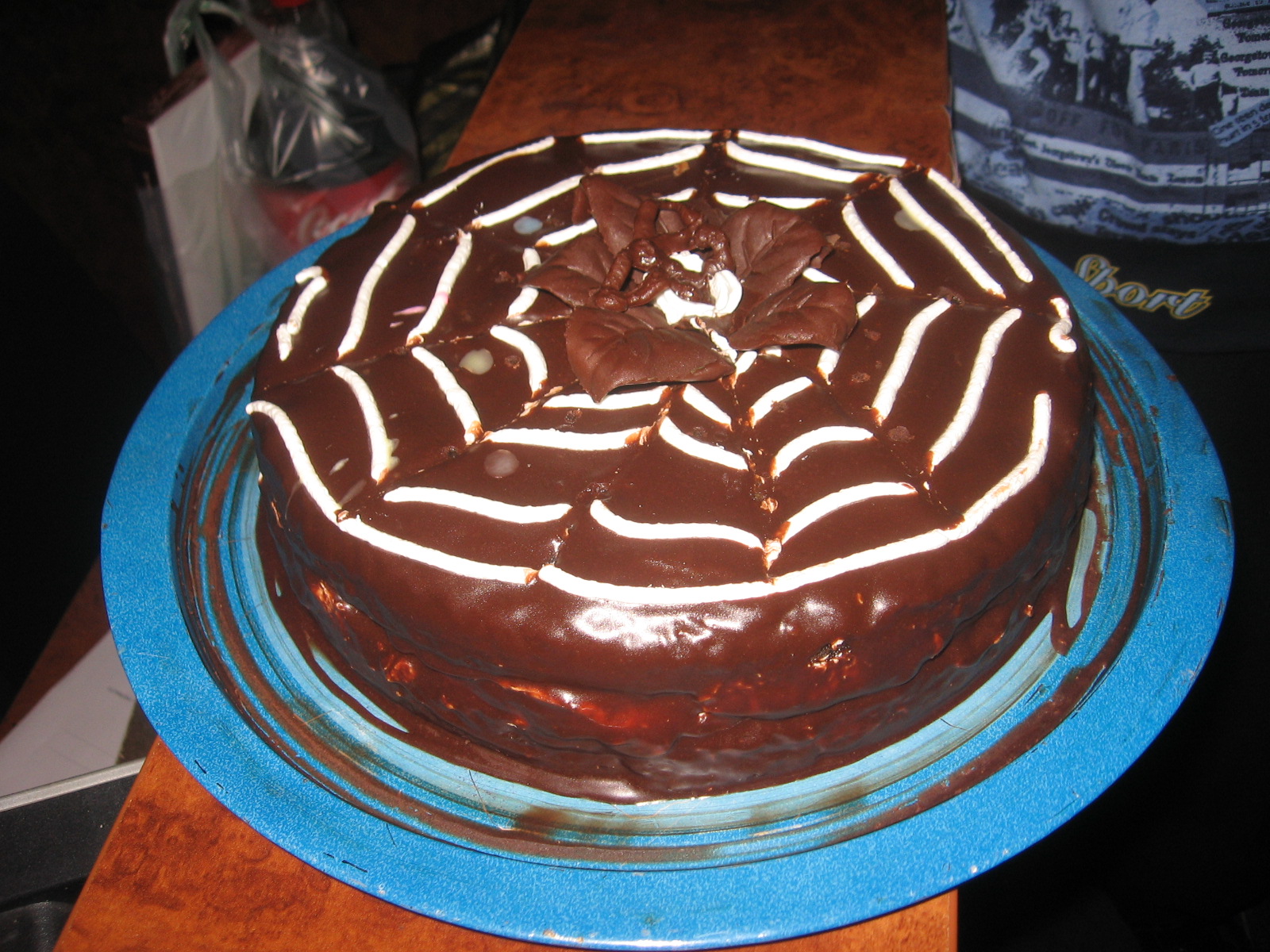 Торта с шоколадова глазура