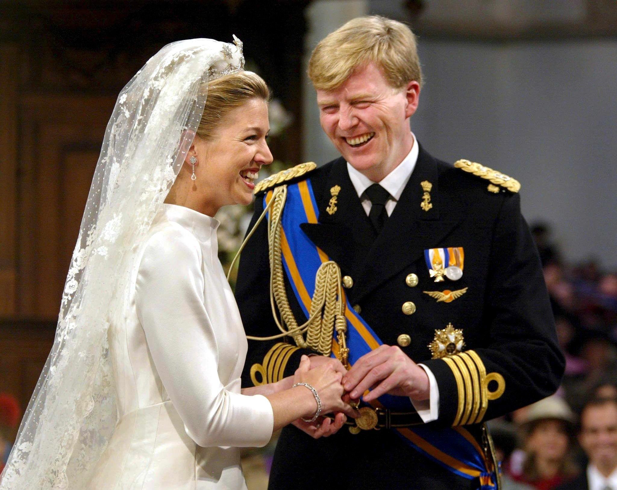 Сватбата на принц Вилем-Александър и Максима  - вече крал и кралица на Холандия