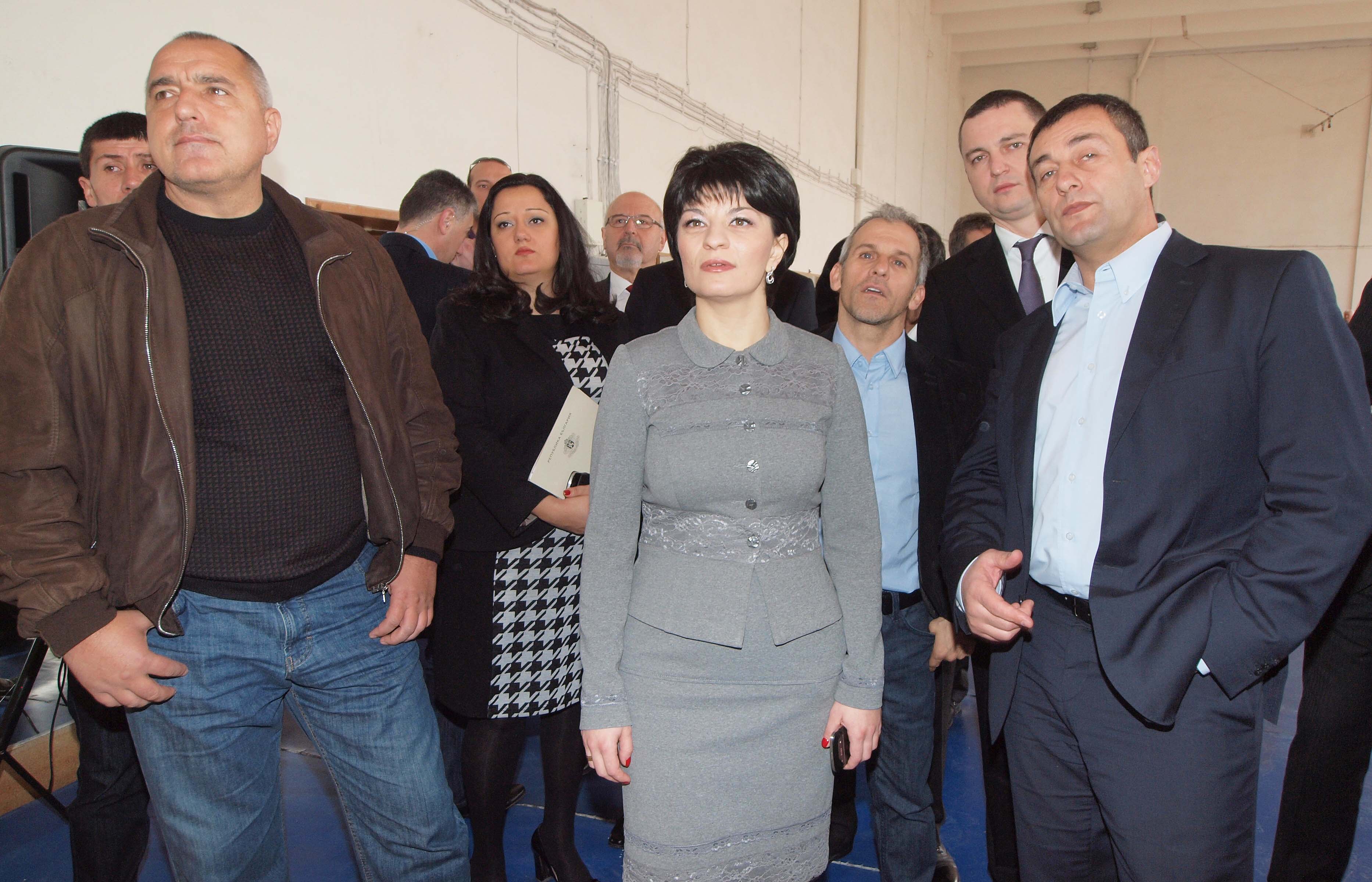 Борисов бе придружен от трима министри във Варна