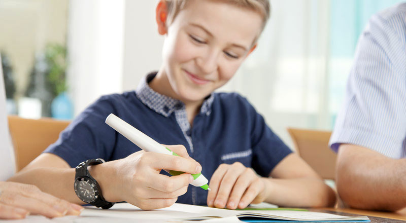 Високотехнологичната писалка е предназначена за деца