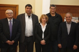Ръководството на БФВ се срещна с кмета на София