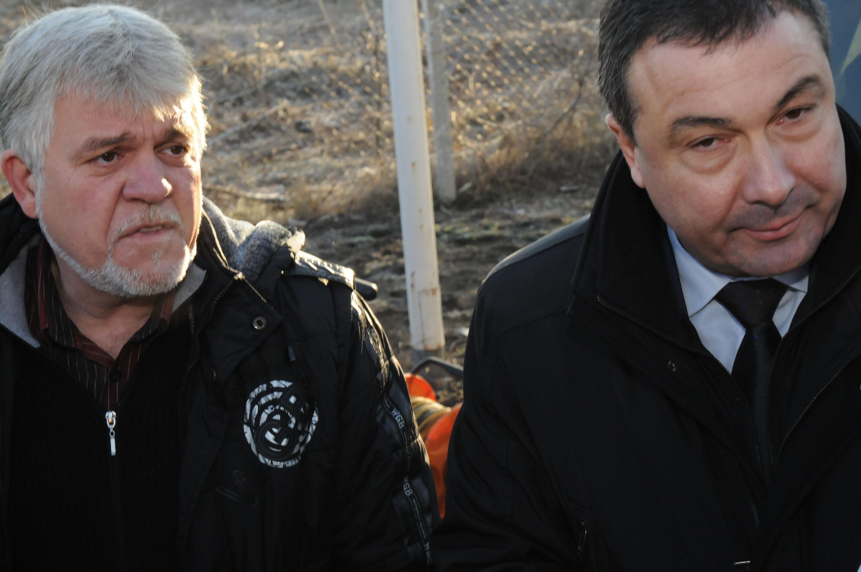 Николай Димитров (вдясно) и Валентин Димов са подсъдими по делото ”Дюнигейт”