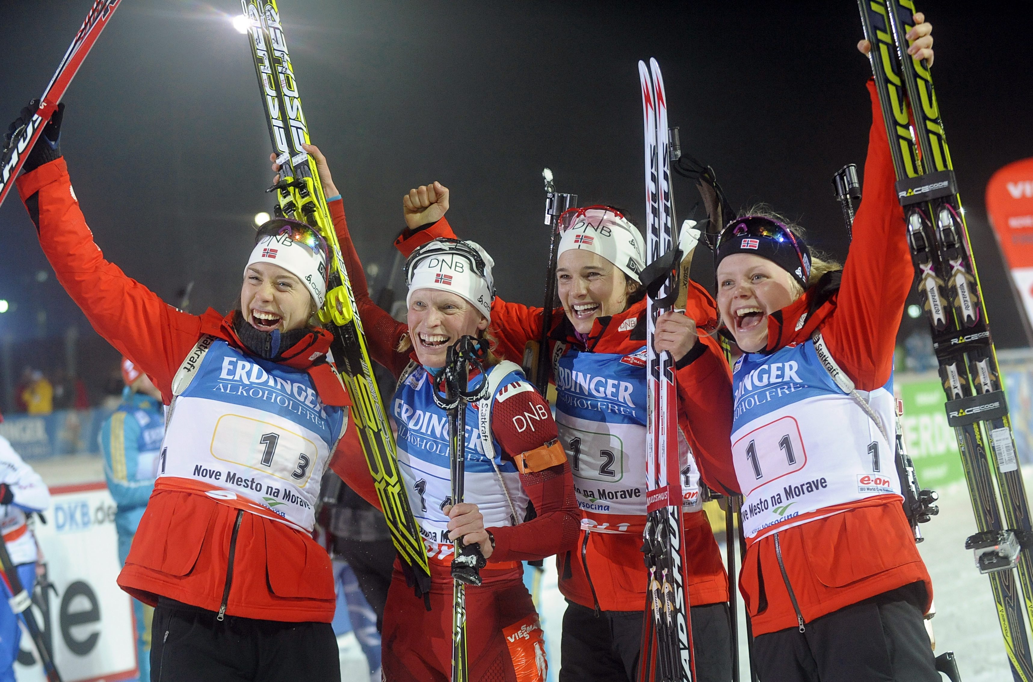 Норвегия спечели титлата в женската щафета