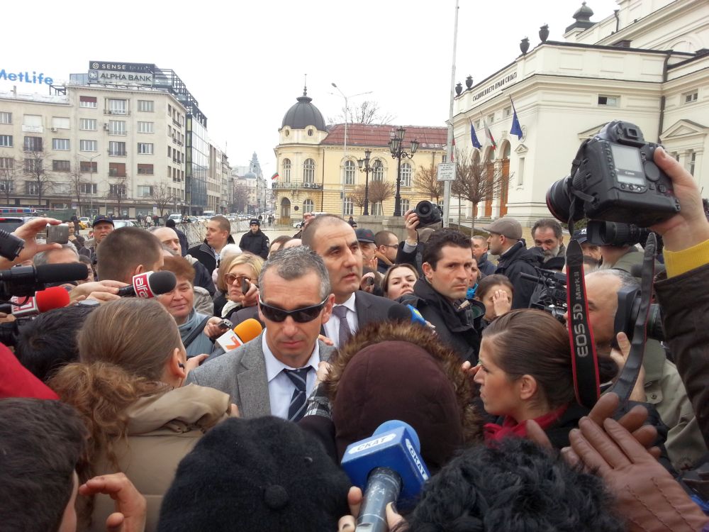 Контрапротест в подкрепа на Борисов