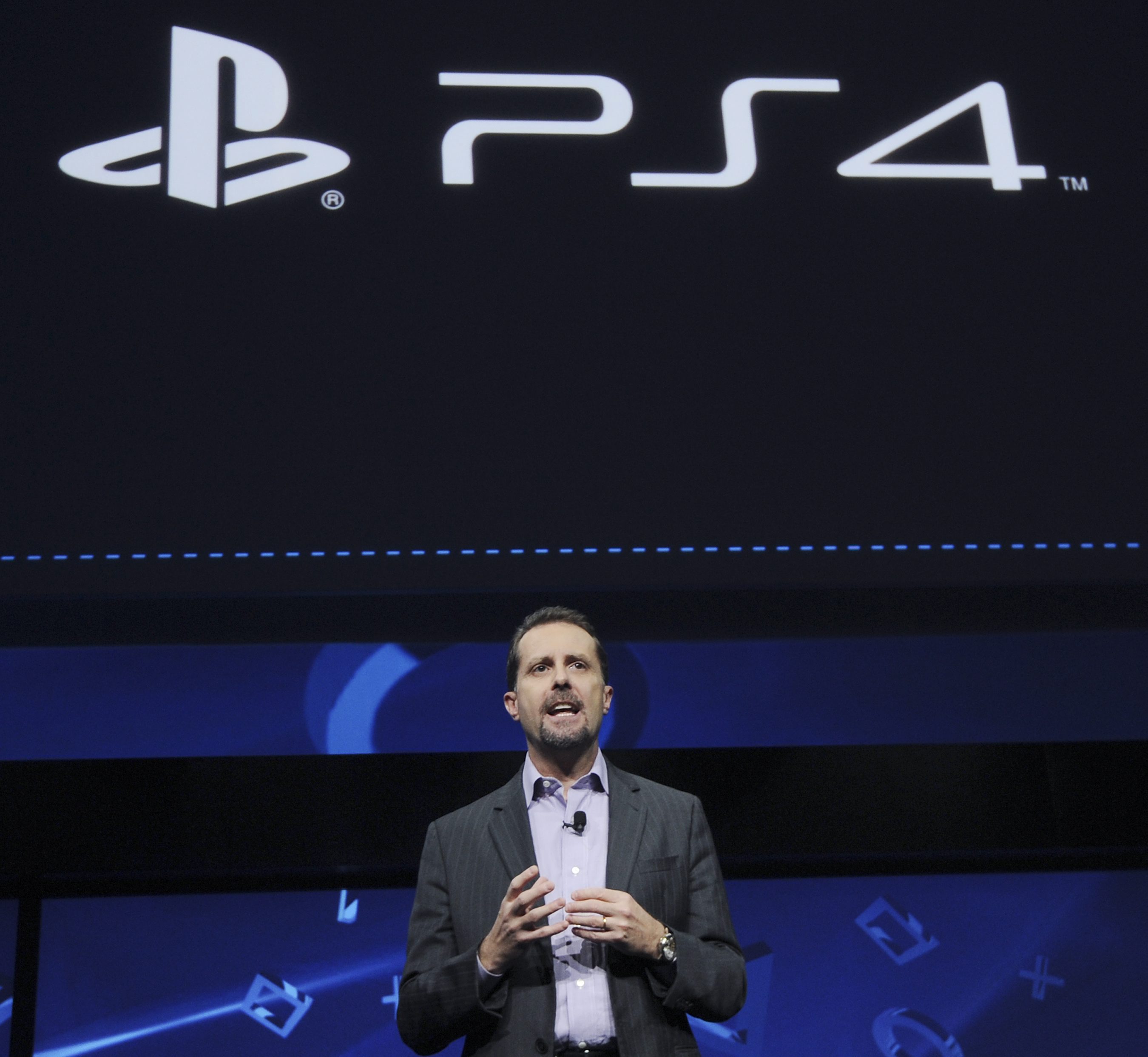 Генералният директор на ”Sony Computer Entertainment” Андрю Хаус представя PlayStation 4