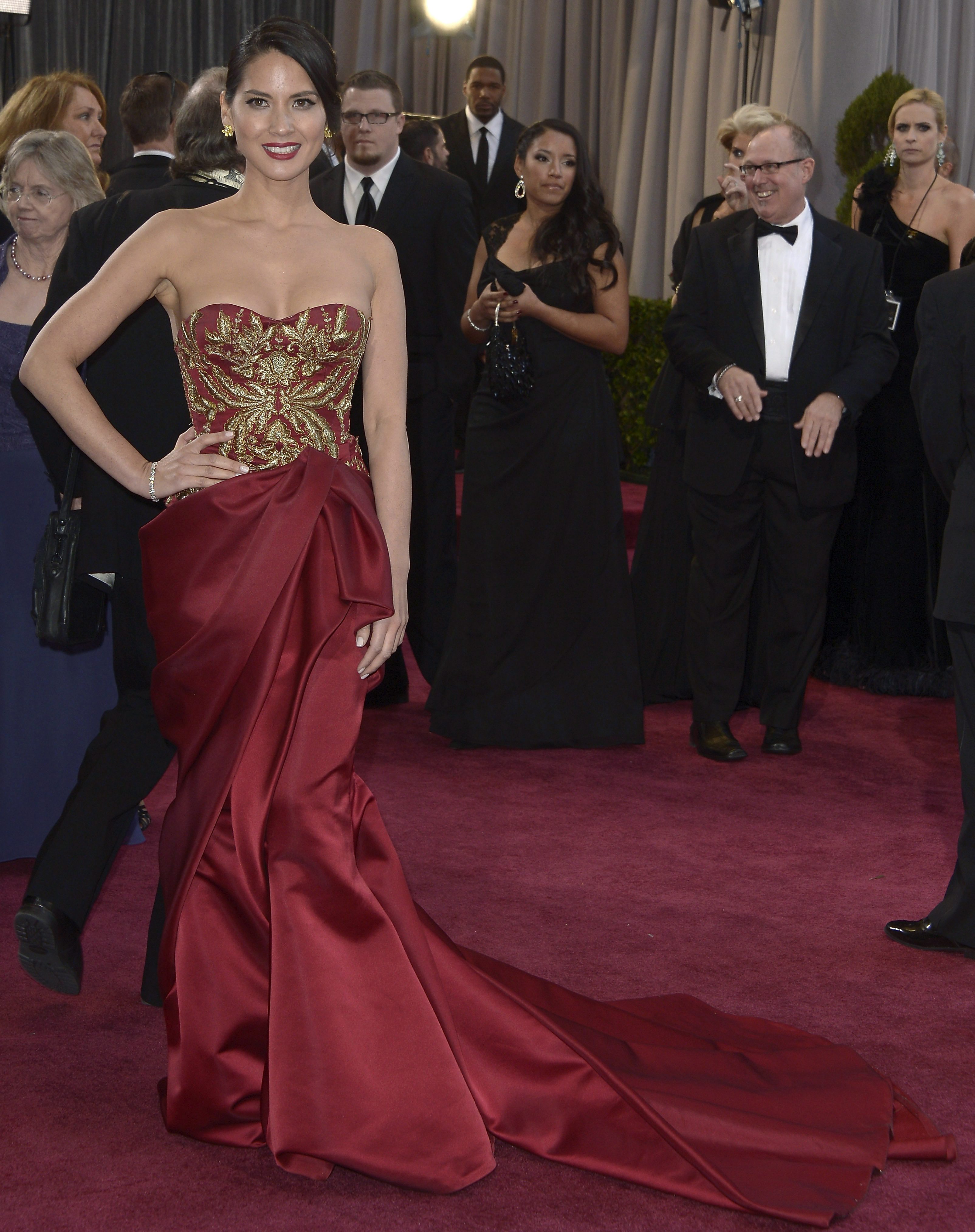 Оливия Мън на Оскари 2013