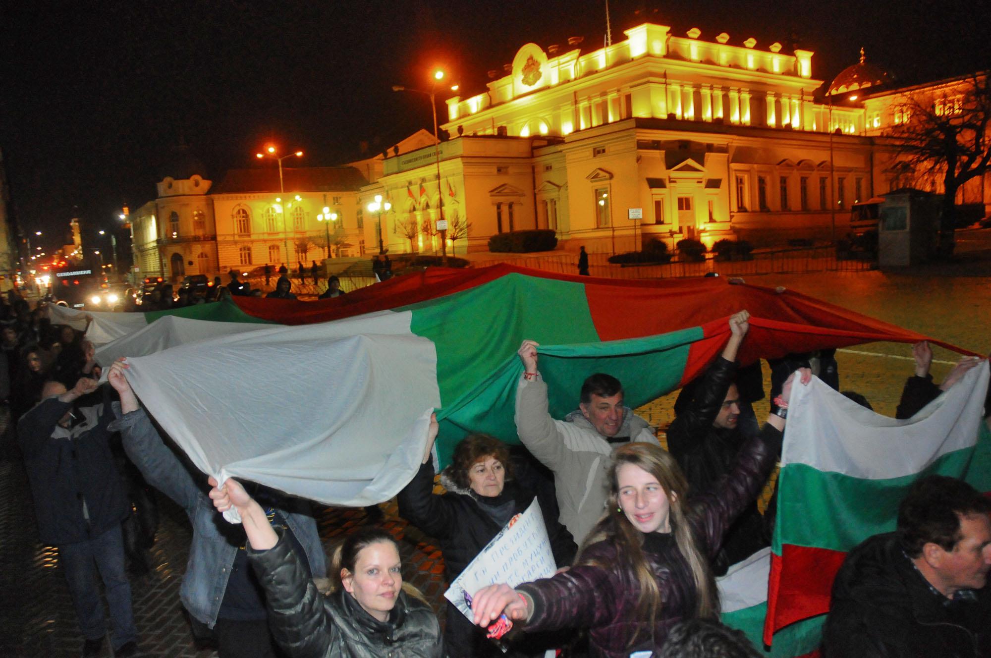 Днес имаше рехави протести в София, Пловдив, Варна, Видин и Русе