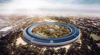 Apple ще се премести в “космическия кораб“ през 2016 г.