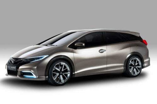 Първи снимки на Honda Civic комби