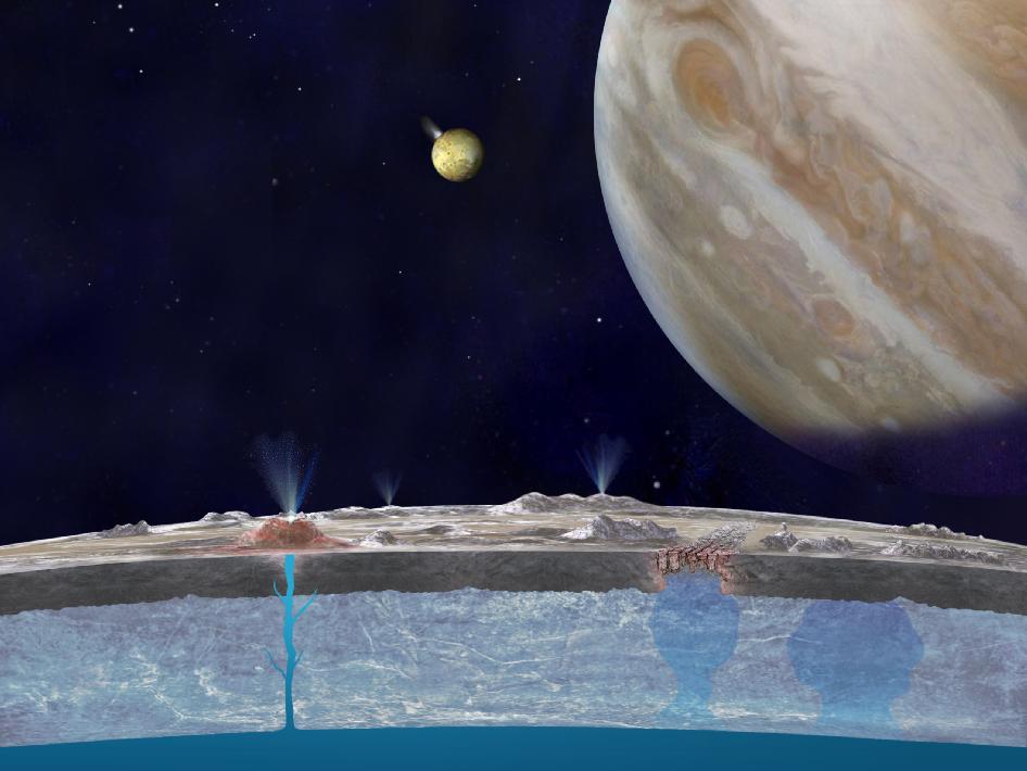 Нови данни дават надежда за живот край Юпитер