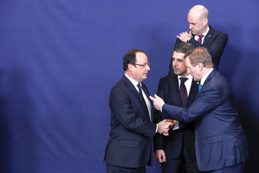 Президентът Росен Плевнелиев с европейски лидери в Брюксел