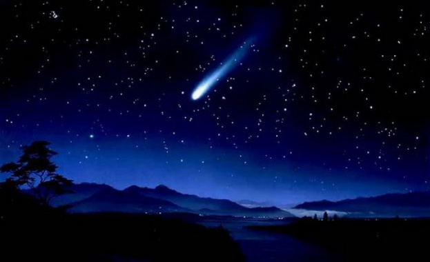 В небето над Африка избухна метеорит