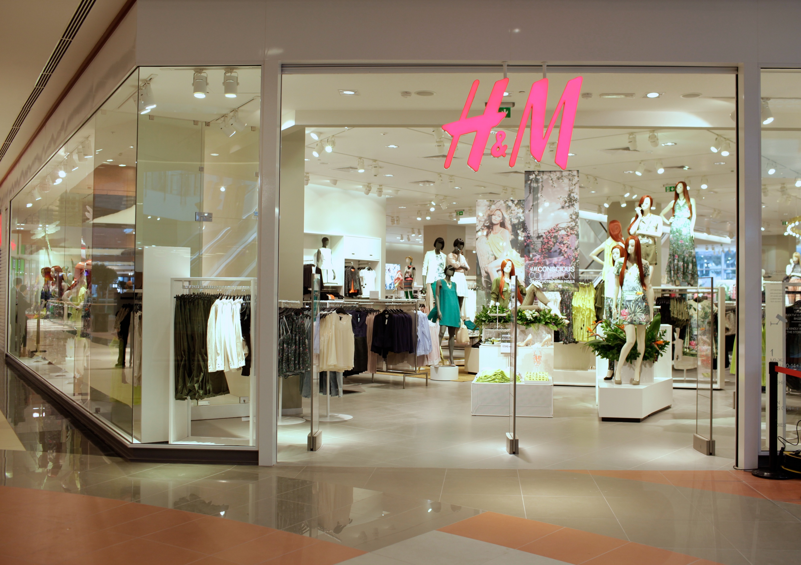 H&M успешно откри 8-мия си магазин в България
