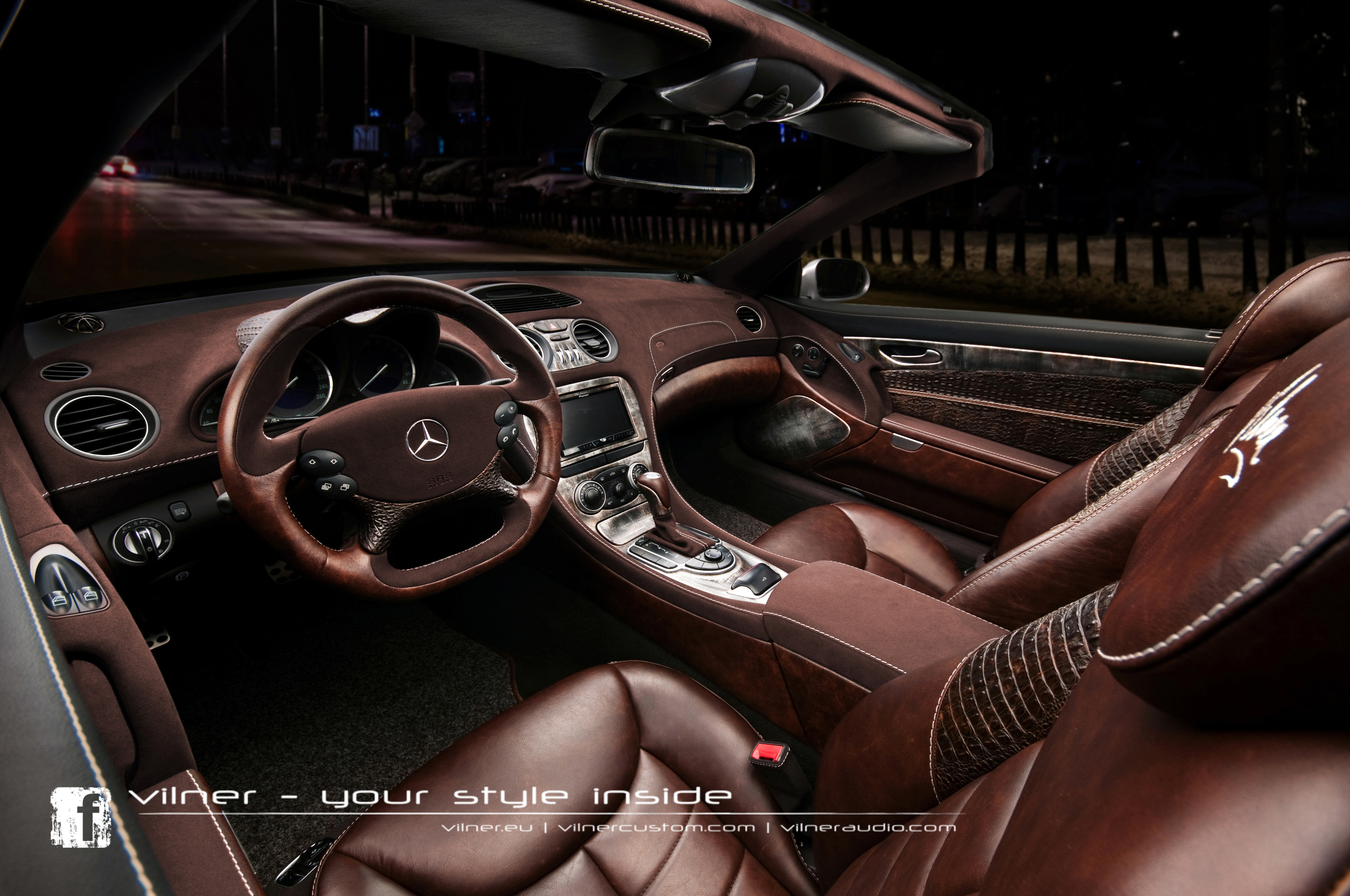 Vilner преобрази интериора на Mercedes-Benz SL