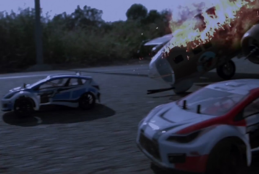 Пресъздадоха трейлъра на ”Бързи и яростни 6” с радио управляеми колички
