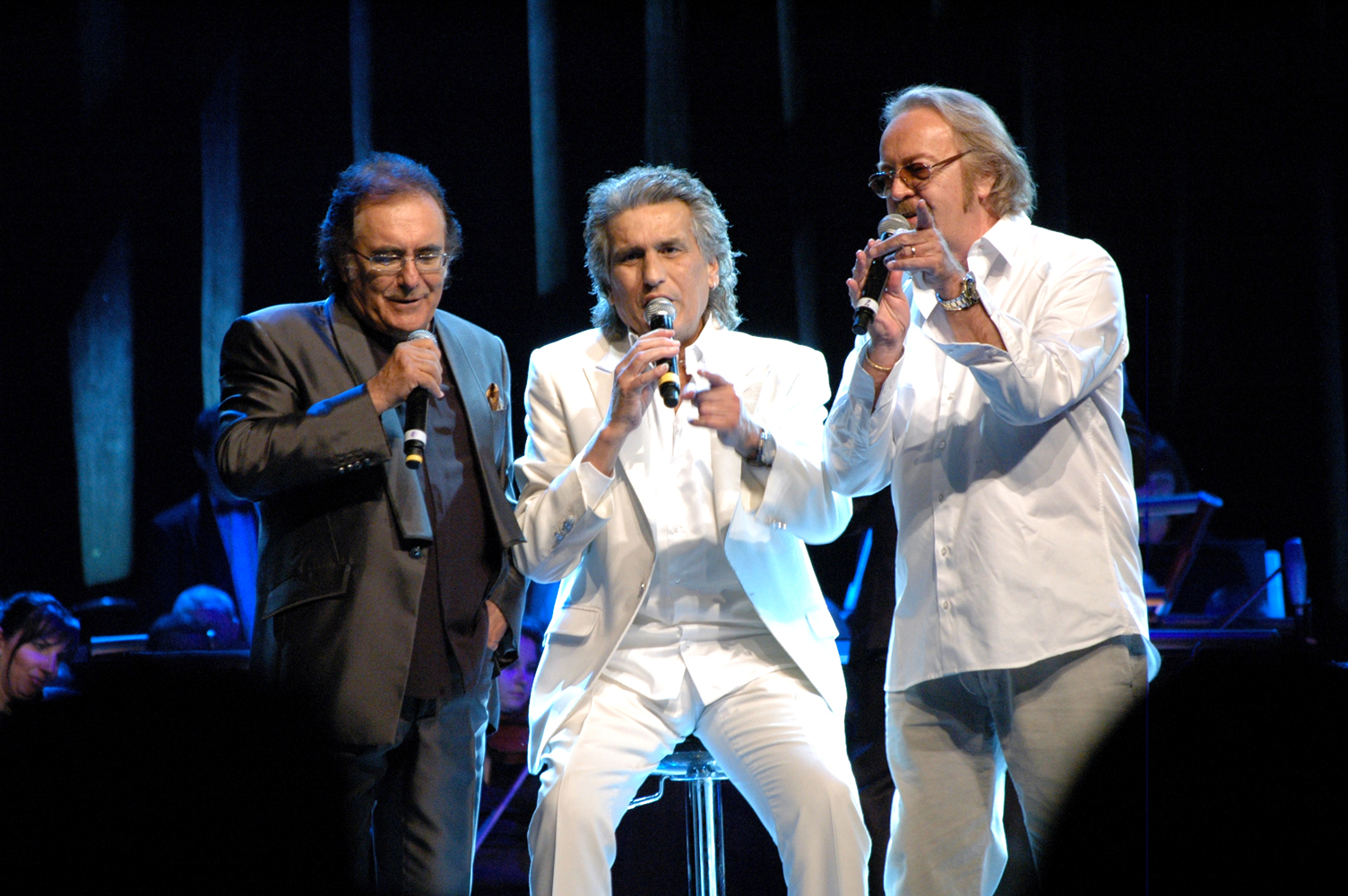 Тоци, Ал Бано и Кутуньо изпяха ”Моя България”