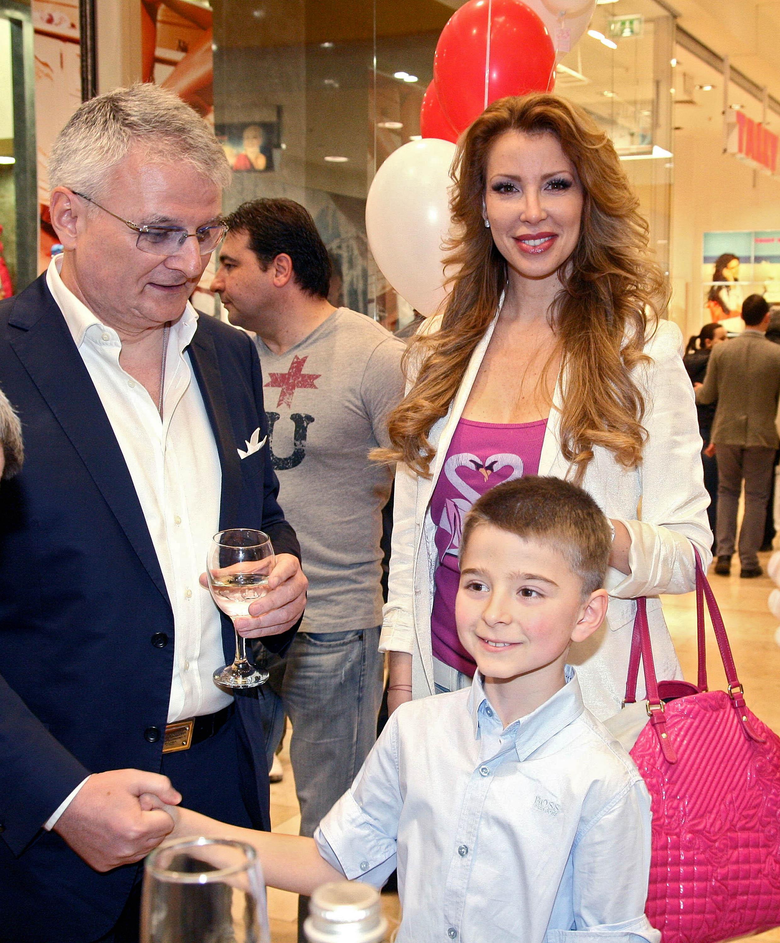 Христо Сираков и Ирен Онтева със сина им
