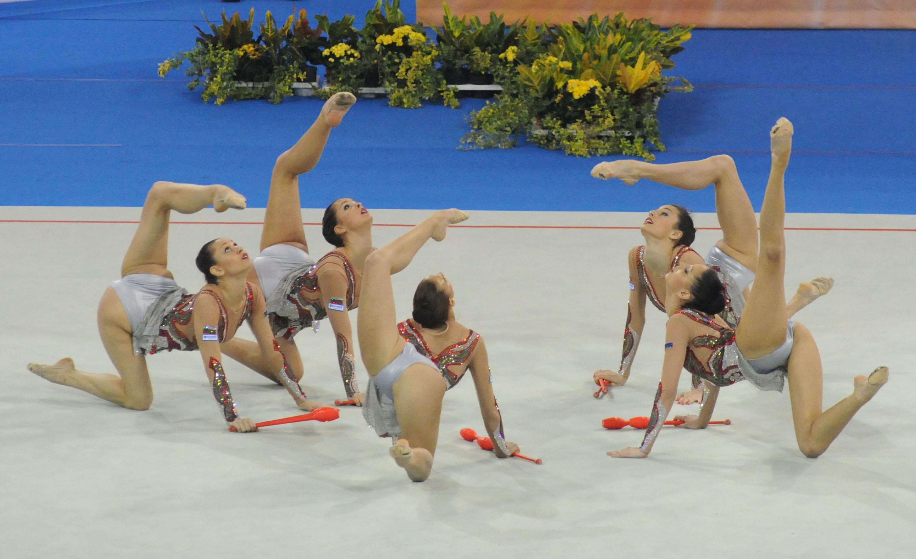 Ансамбълът на България по художествена гимнастика