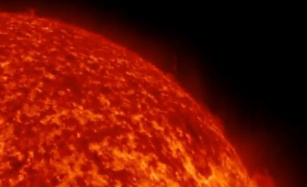 Мощно слънчево X-изригване