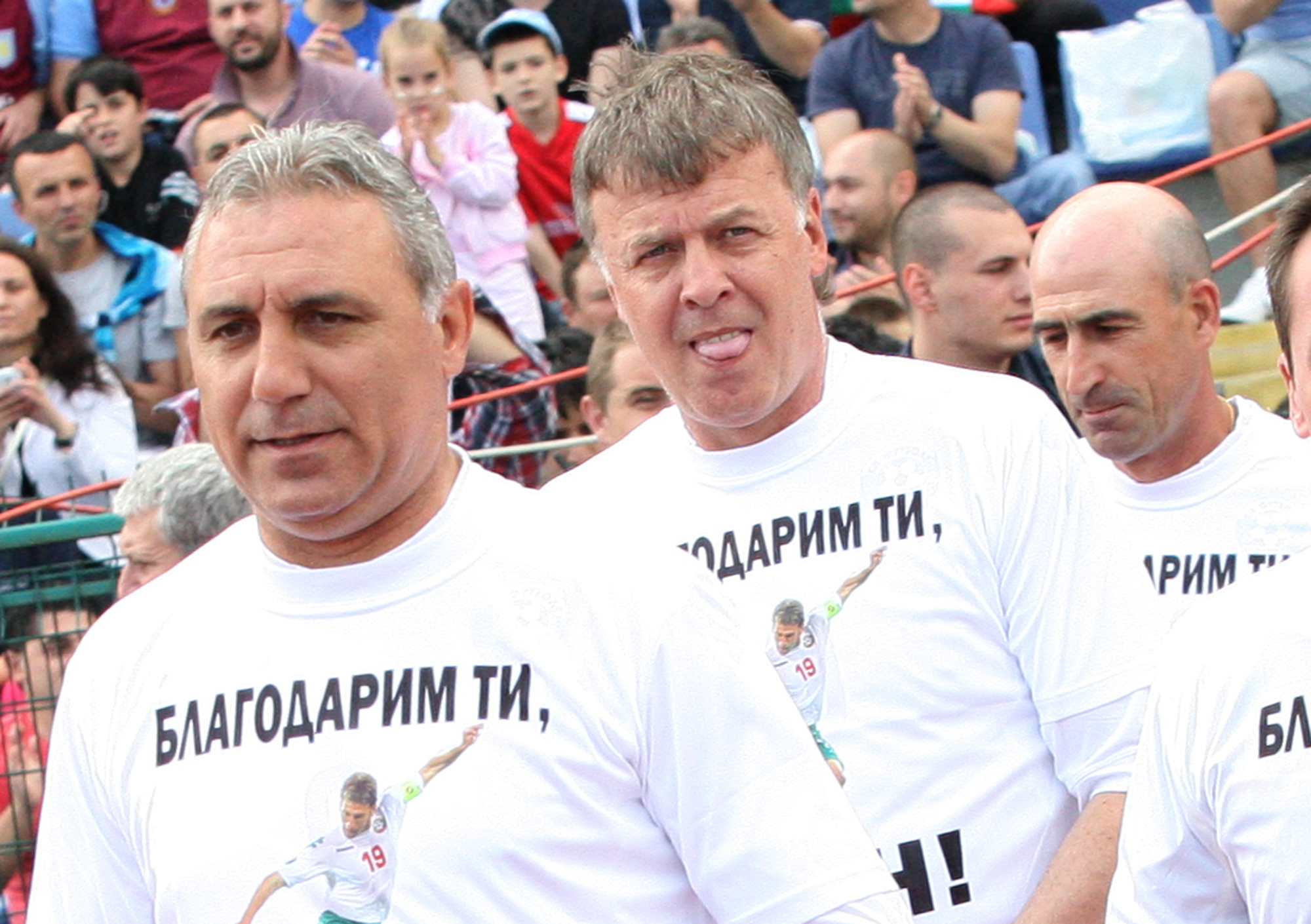 Христо Стоичков, Наско Сираков и Йордан Лечков