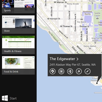 Бутонът ”Старт” в Windows 8.1