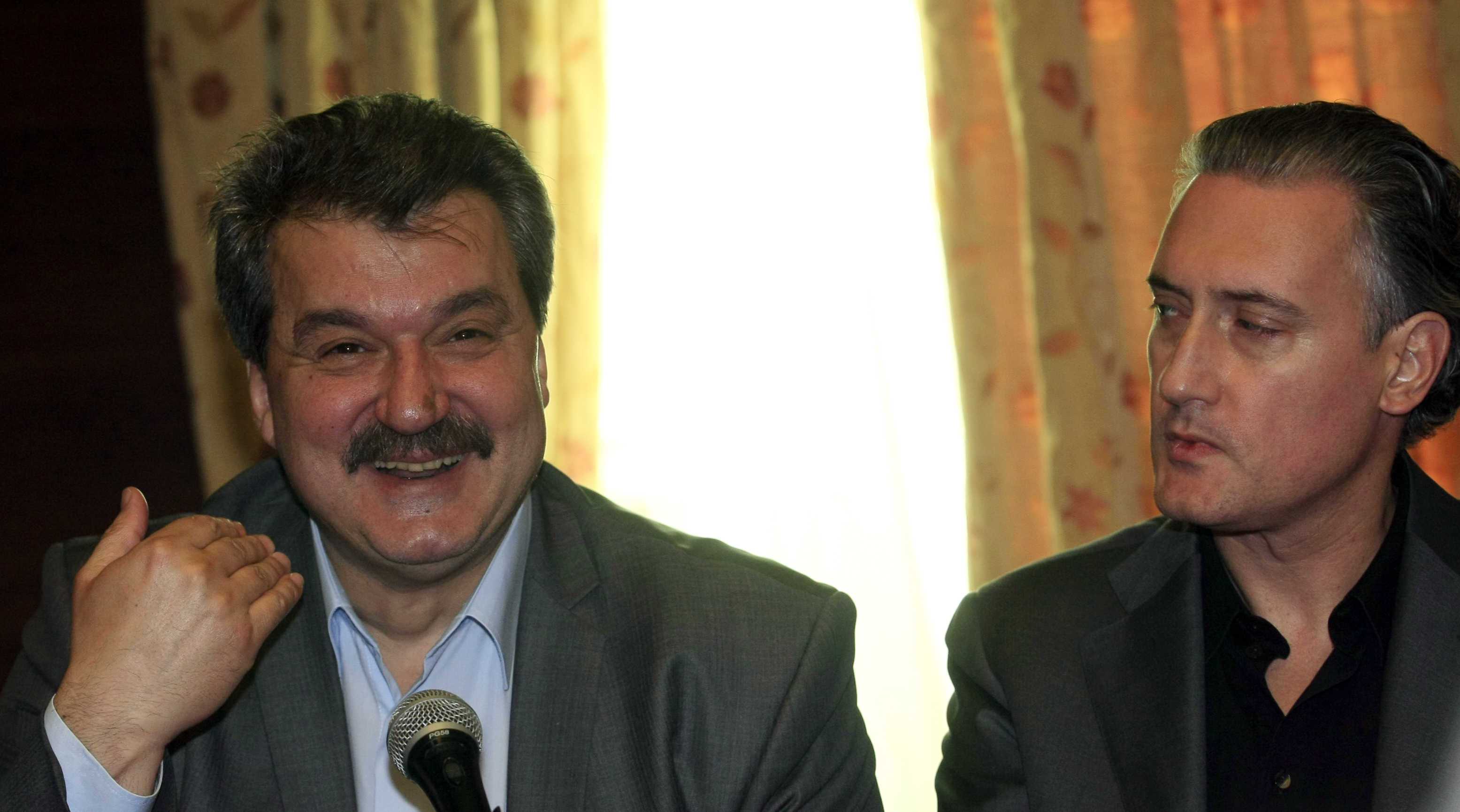 Тодор Батков и Кирил Домусчиев