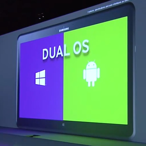 Samsung представи хибрид с Windows и Android