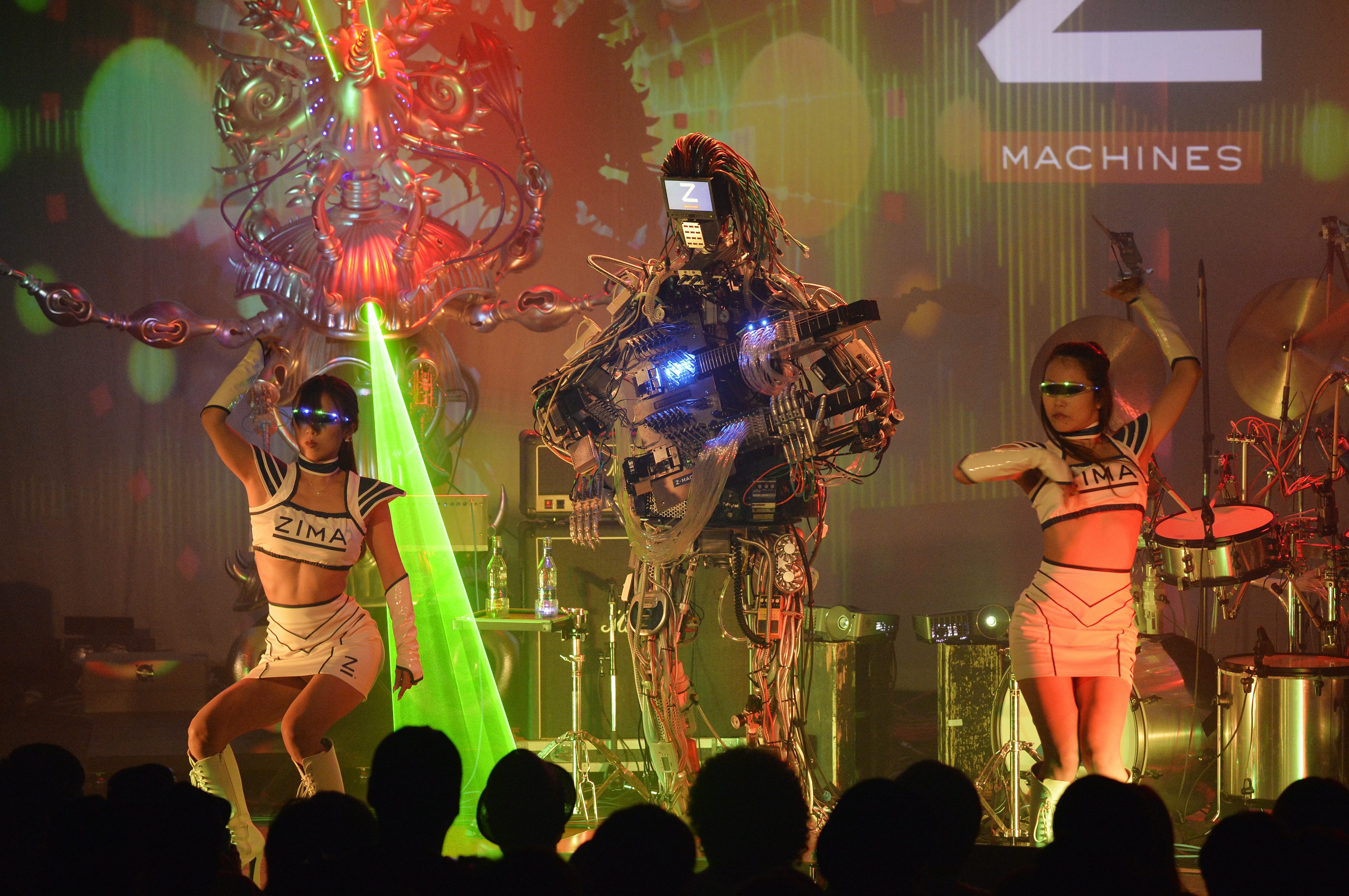 ”Z-Machines” - японска рок банда от роботи