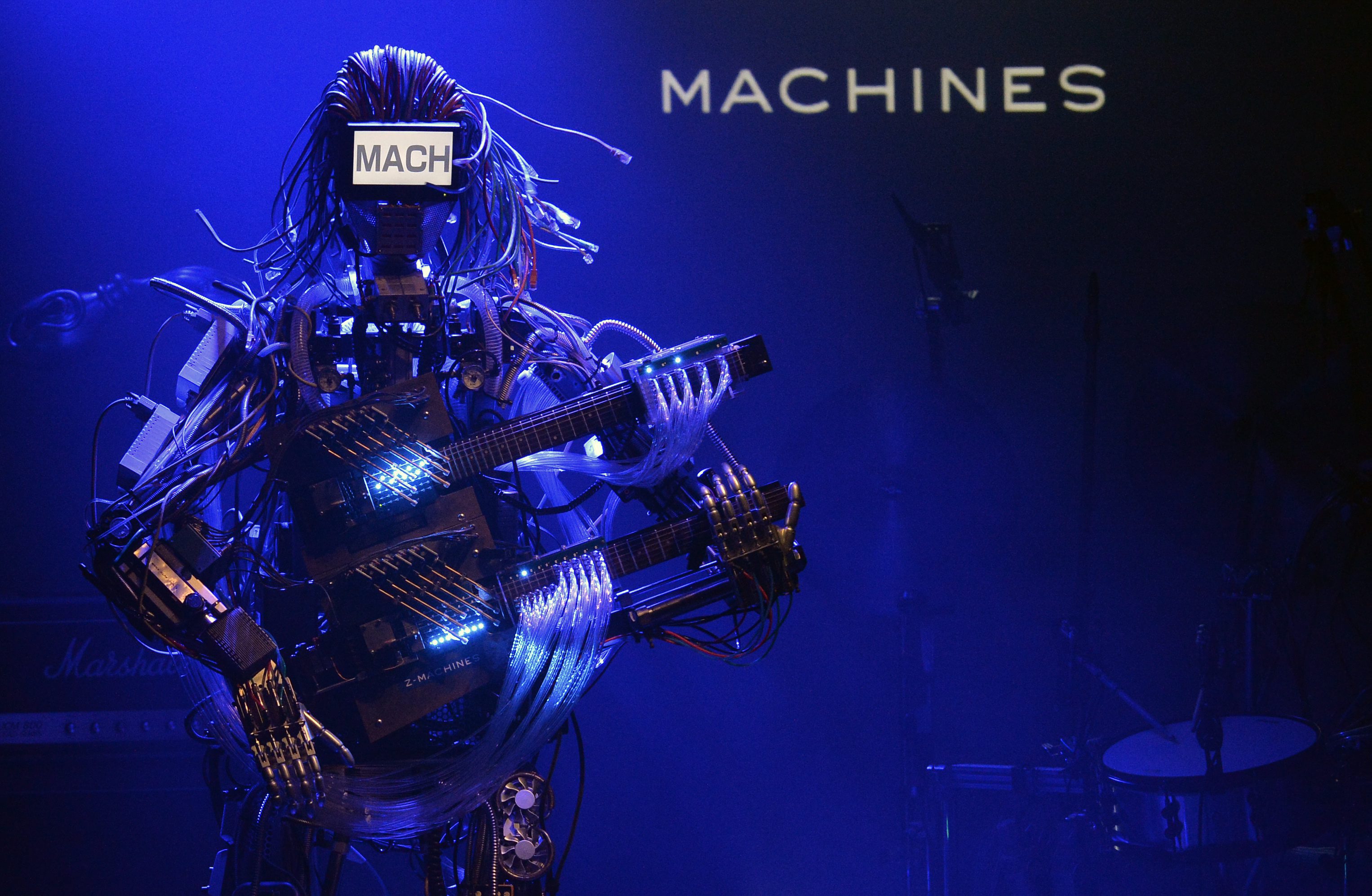 ”Z-Machines” - японска рок банда от роботи