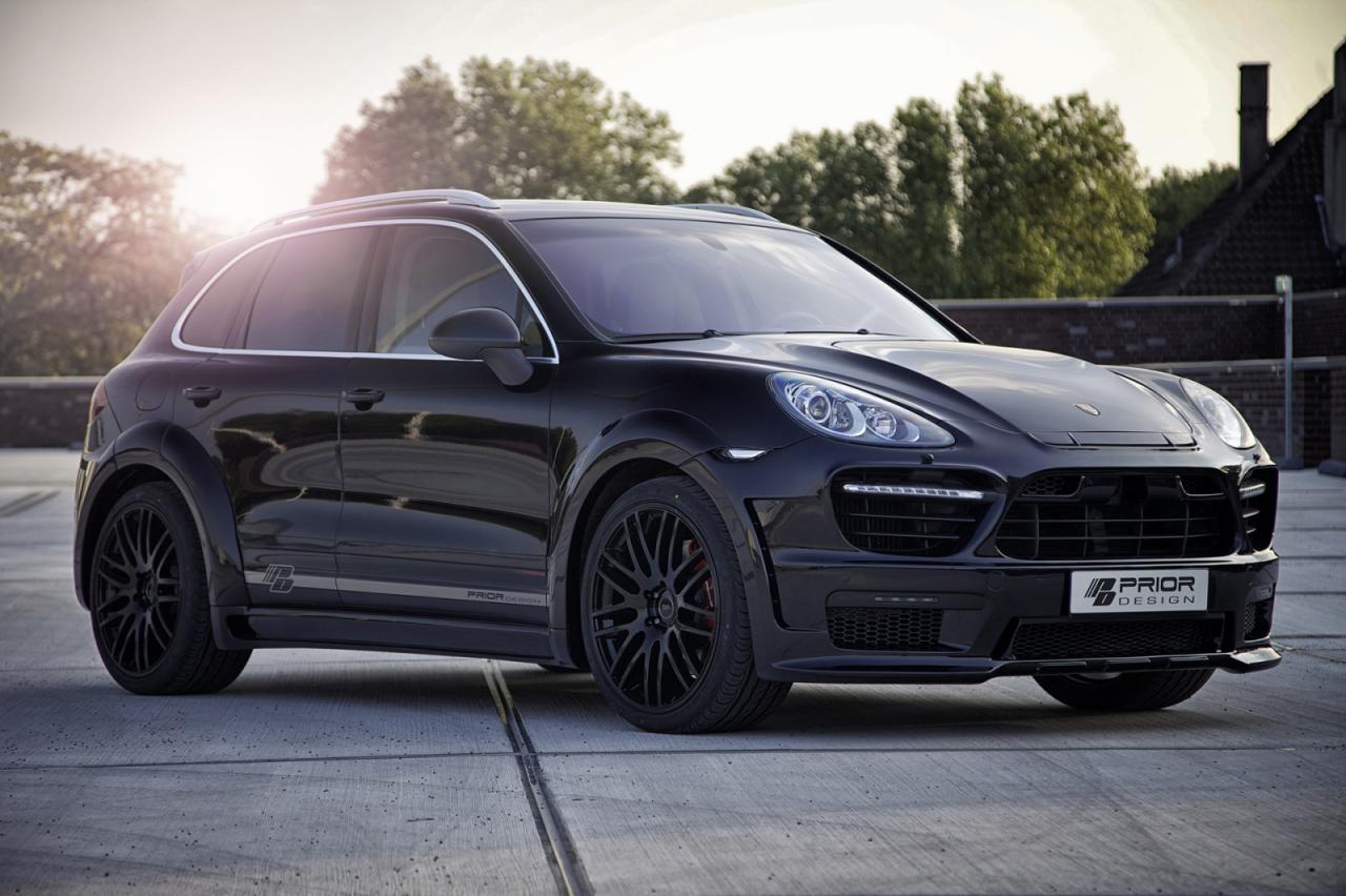 Porsche Cayenne получи широк боди кит от Prior Design