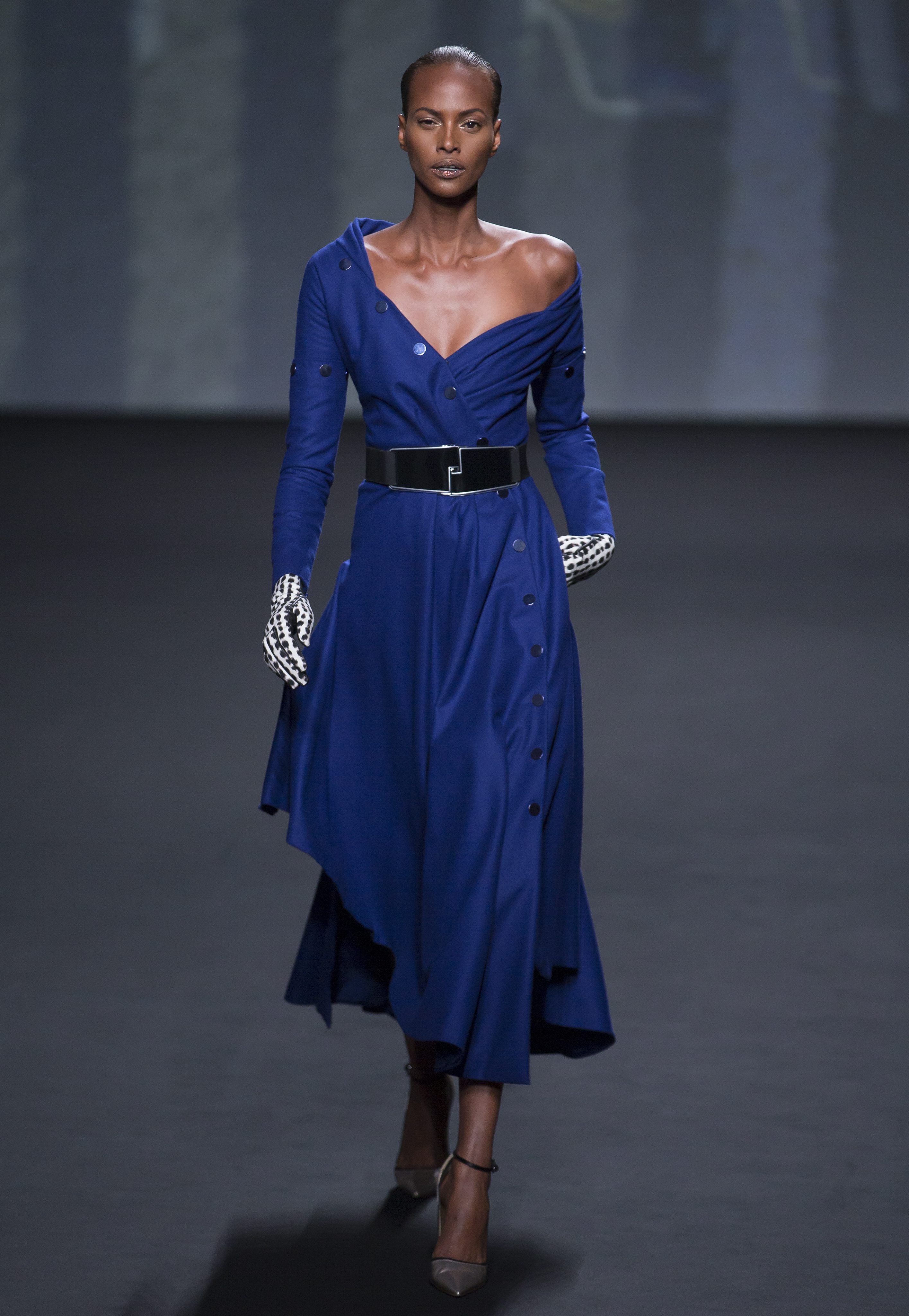 Модел на Dior, колекция есен/зима 2013/2014
