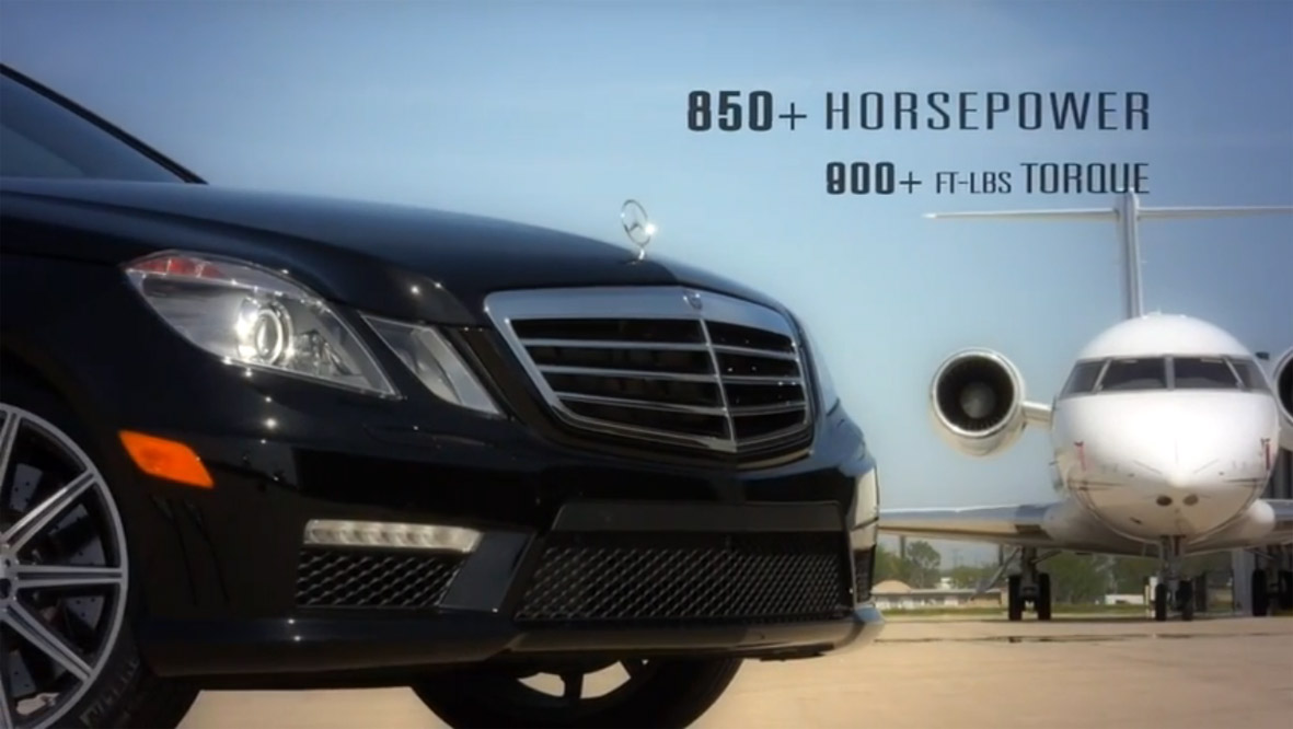 Какво може Mercedes E63 AMG с 850+ к.с. (видео)