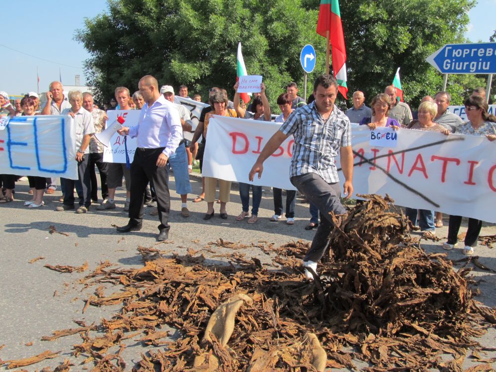 Над 100 души излязоха на протеста