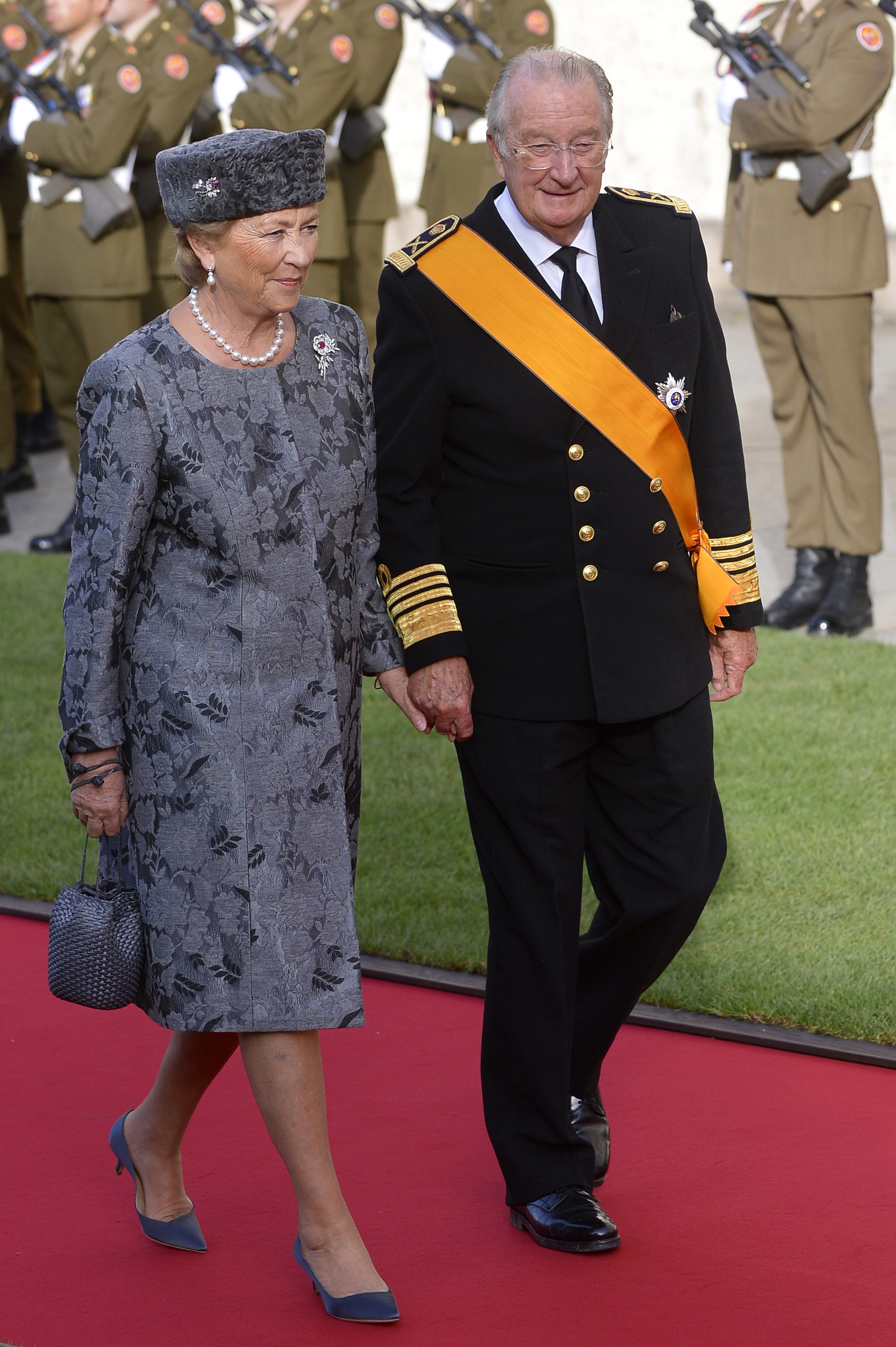 Кралица Паола и крал Албер II