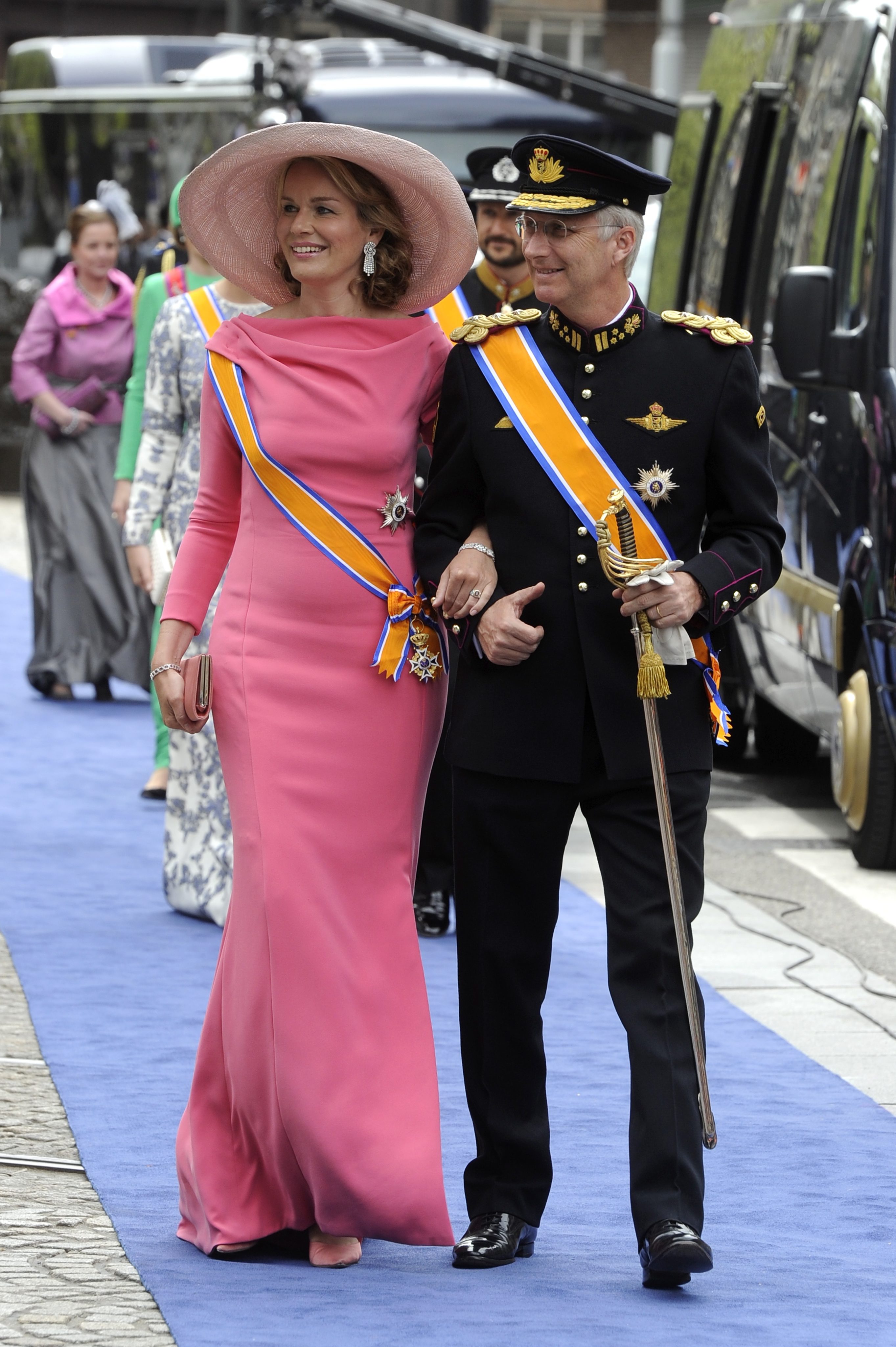Принц Филип и принцеса Матилде
