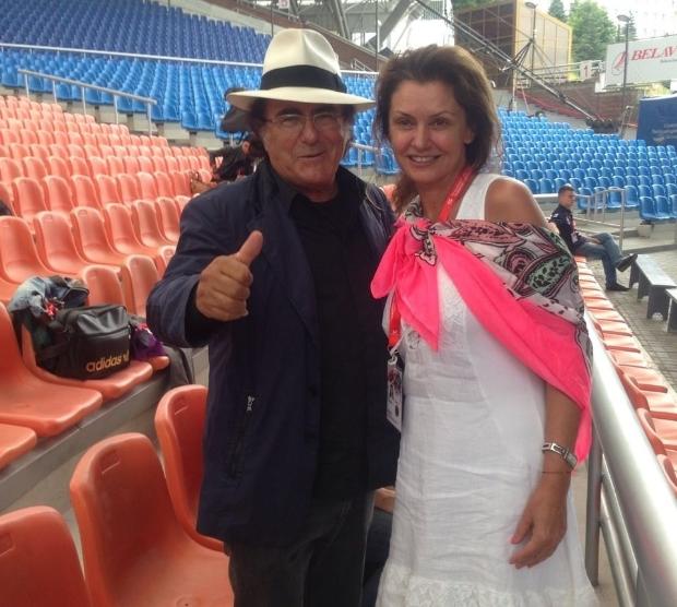 Нели Рангелова се забавлява с Ал Бано и Тоци