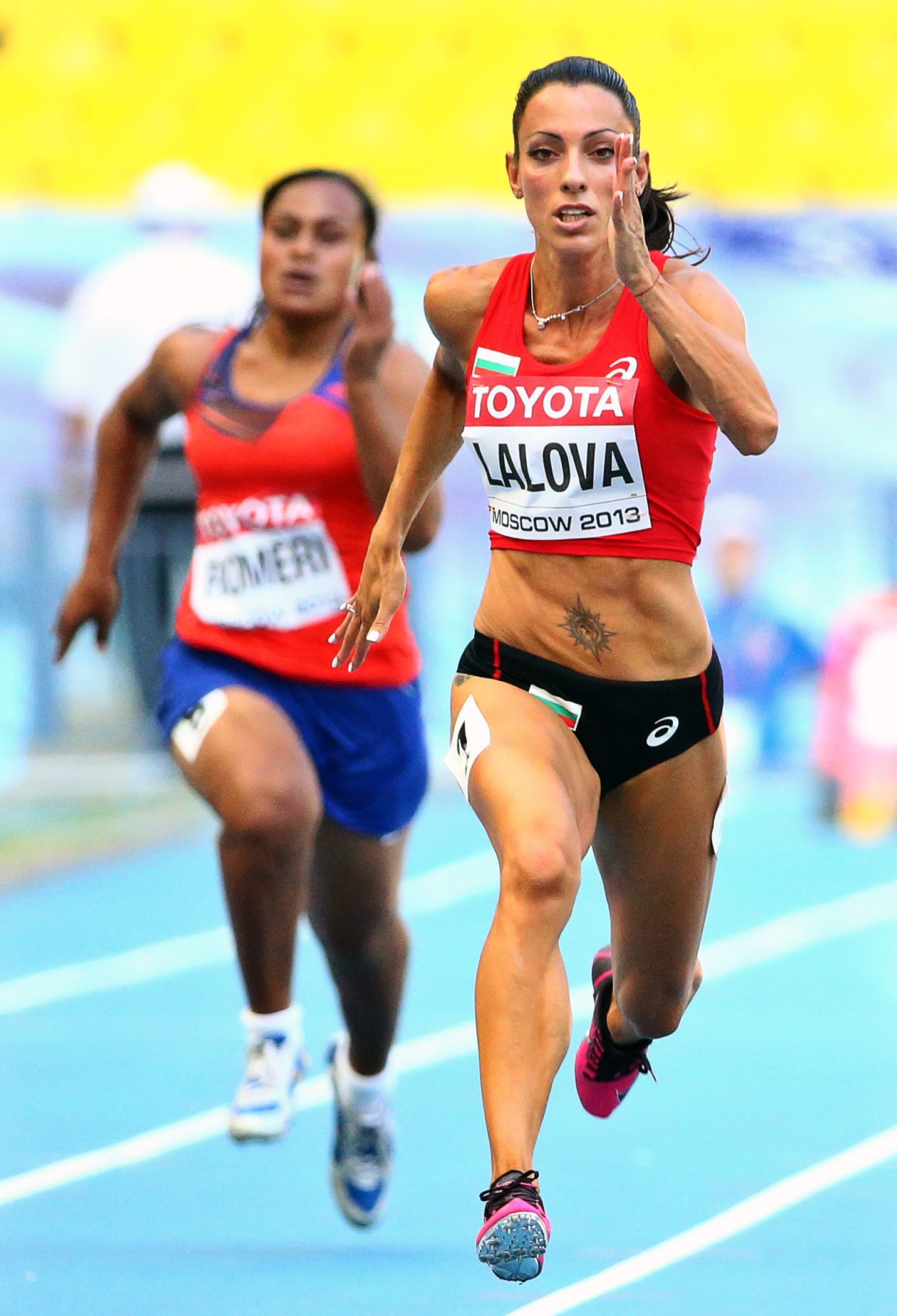 Ивет Лалова завърши седма на финала на 200 м.